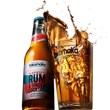 Takamaka Spiced And Ginger Rum 280ml X 24