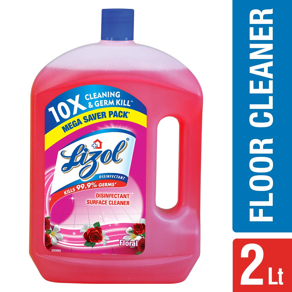Lizol Disinfectant Surface & Floor Cleaner Floral