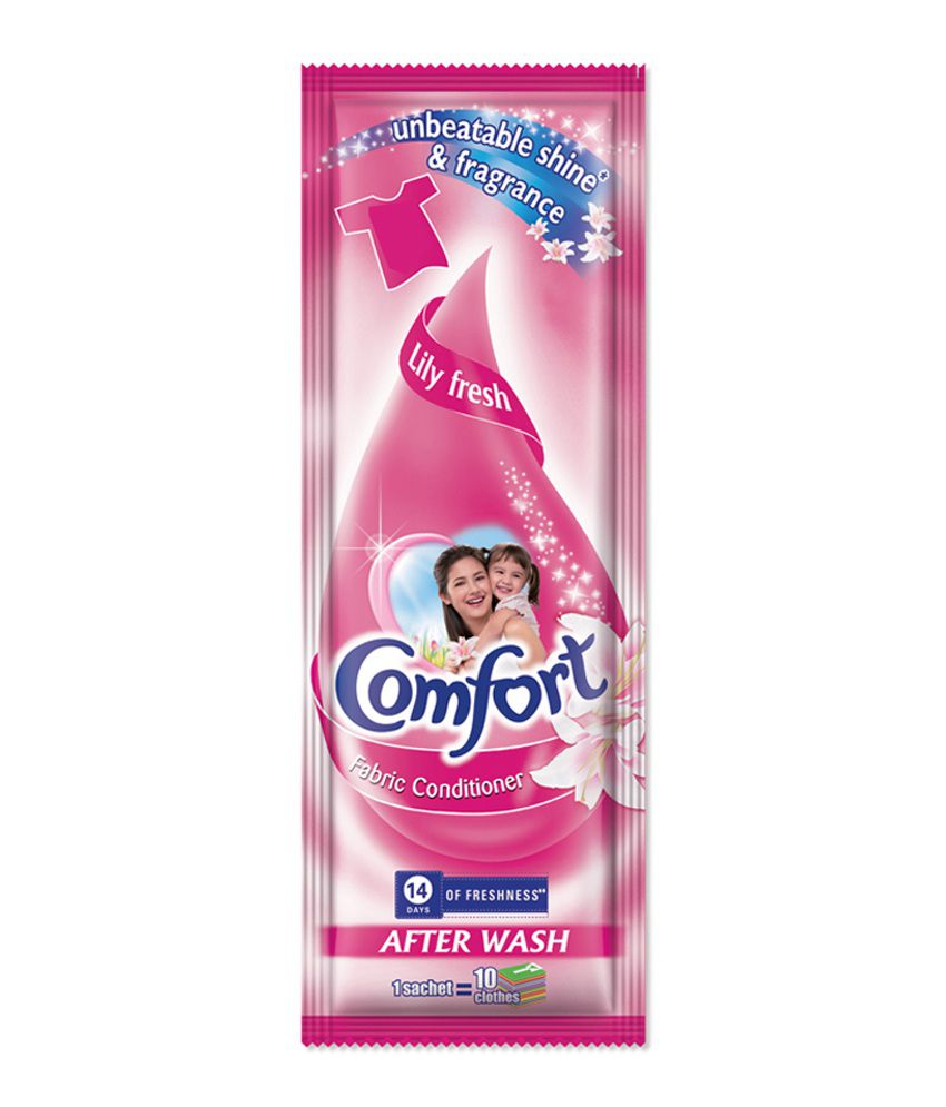 Comfort Fabric Conditioner Sachets Pink