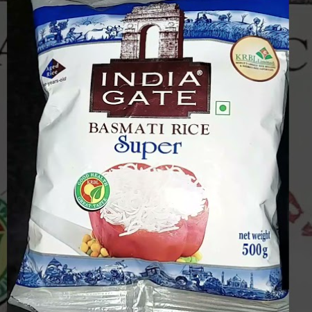 India Gate Basmati Rice Super-500g