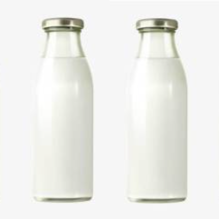 Fresh cow open milk