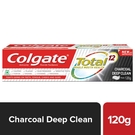 Colgate Total Charcoal Toothpaste-120g