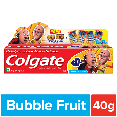 Colgate Kids Motu Patlu Bubble Toothpaste-80g