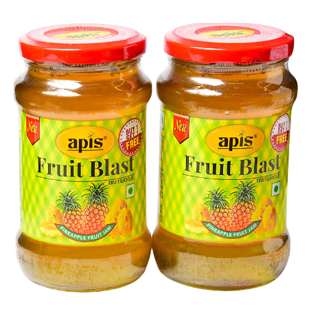 Apis Fruit Blast Pineapple Fruit Jam Jar Buy 1 Get 1 Free 