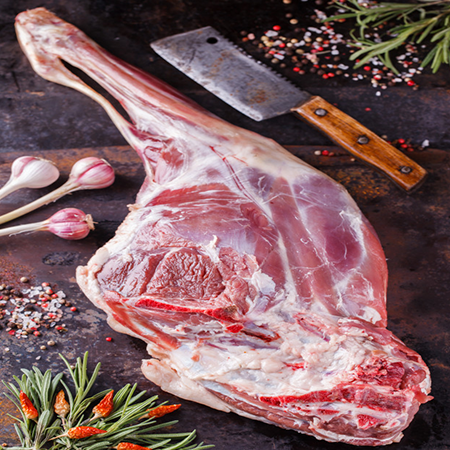 Whole Lamb Leg Bone-In 2.5kg