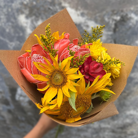 Sunshine Burst Tropical Bouquet