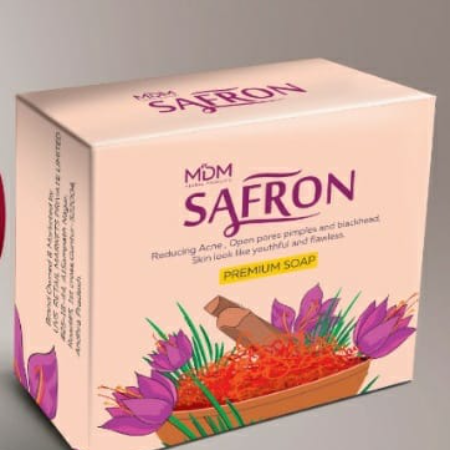 MDM Safron Premium Bathing Soap 