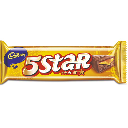 Cadbury Five Star Chocolate Bar