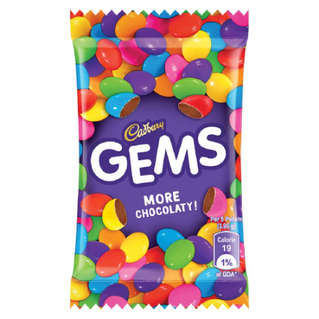 Cadbury Gems Pack