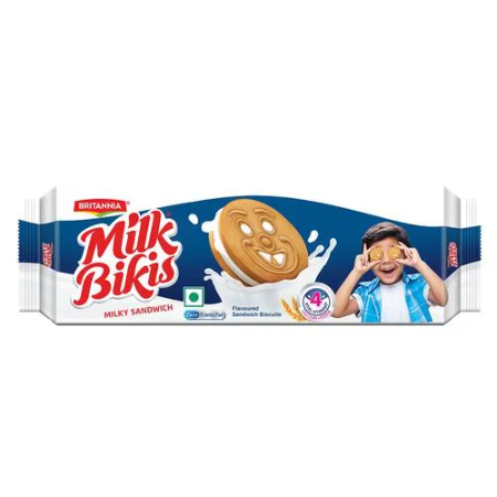 Britannia Milk Bikis Cream Biscuit