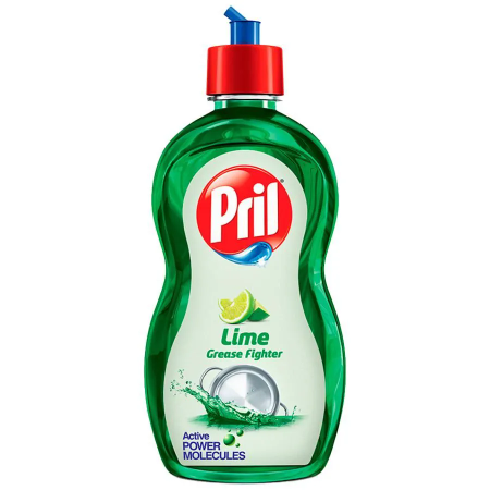 Pril Dishwash Liquid - Lime Grease Fighter