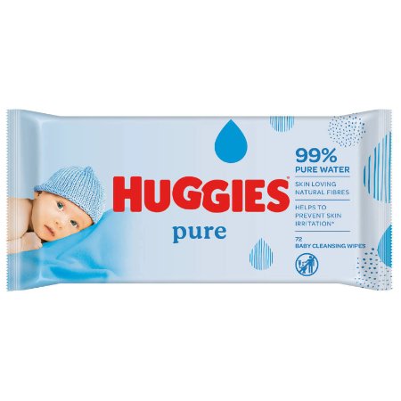 Huggies Pure Wipes x56