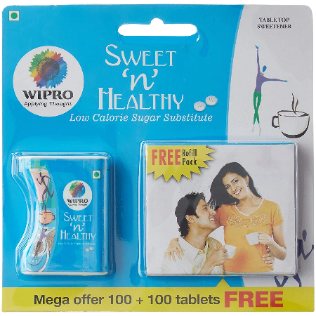 Wipro Sweet 'n' Healthy Zero Calorie Sweetener - Sucralose