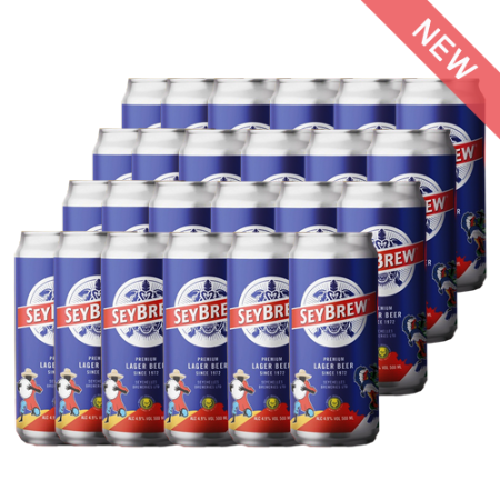 Seybrew Beer (500ml x 24 Cans) 