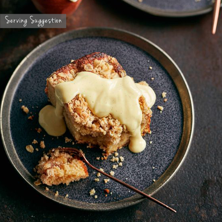 Apple Crumble with fresh cinnamon leaves (120g)