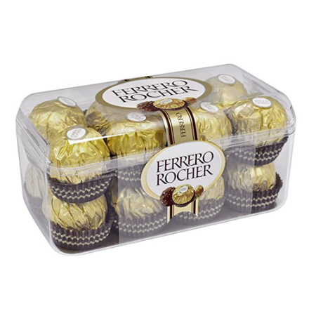 Ferrero Rocher Fine Hazelnut Chocolates  (pack of 16)