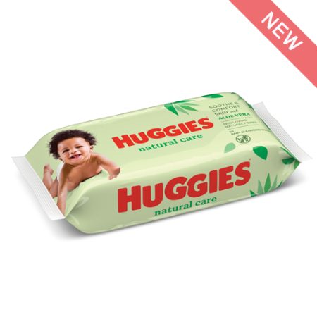 Huggies Natural Care Wipes x56