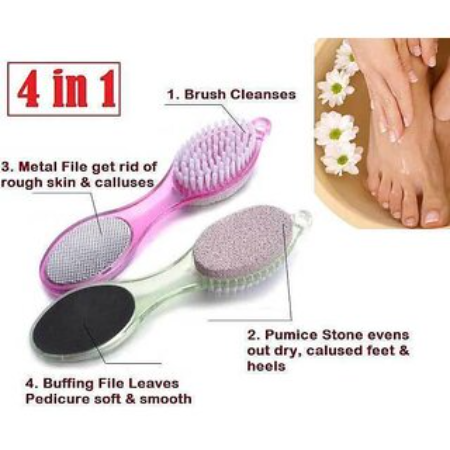 Vega 4 in 1 Pedicure Tool - Foot Scrapper