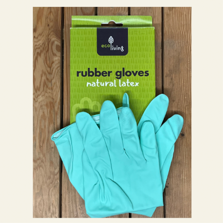 Natural Latex Rubber Gloves - Small