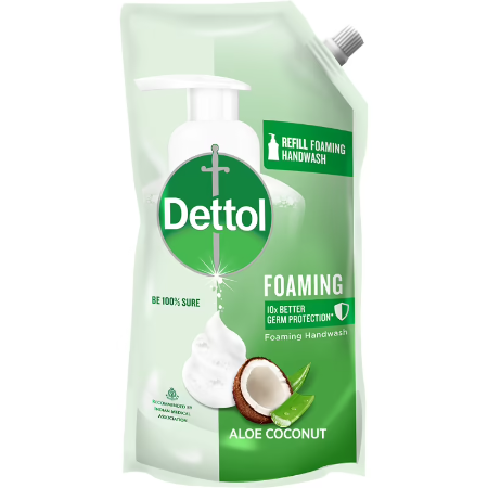 Dettol Foaming Aloe Coconut (Refill Pack)