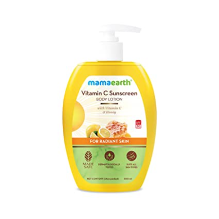 Mama Earth  Vitamin-C Sunscreen Body Lotion