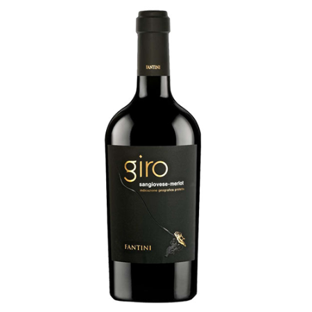 Fantini Giro Sangiovese Merlot IGP, Puglia (750ml)