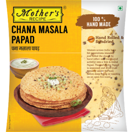 Mother'S Recipe Chana Masala Papad