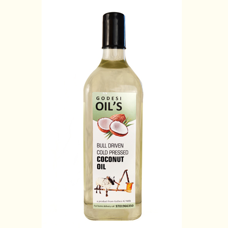 Wood Pressed Coconut Oil (Cold Pressed)