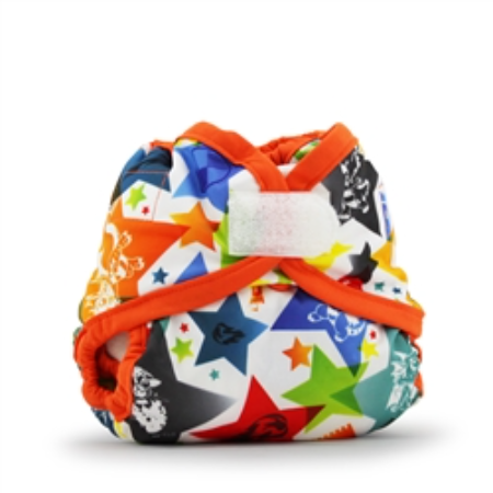 Dragons Fly with Poppy Trim Newborn Diaper Cover