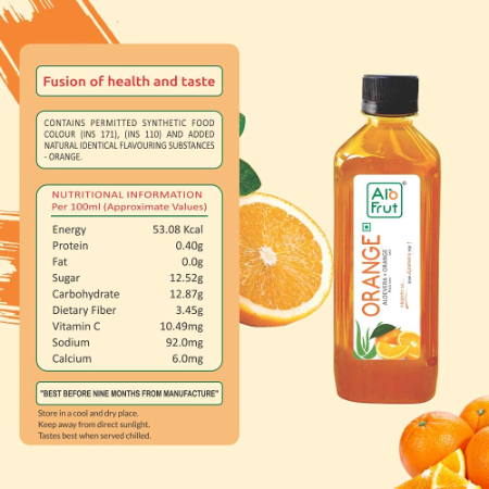 ALO FRUT - Orange Aloevera Juice