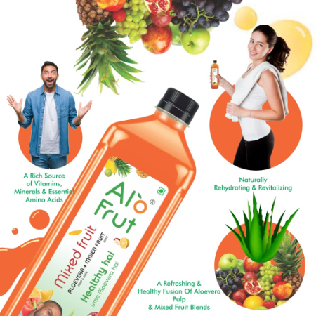 ALO FRUT - Mixed Fruit Aloevera Juice
