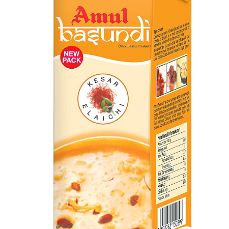 Amul Basundi  (Kesar & Elaichi)