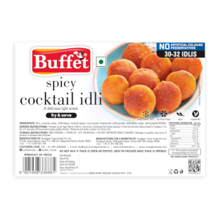 Buffet Spicy Cocktail Idli 