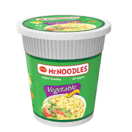 Instant Vegetable Cup Noodles 