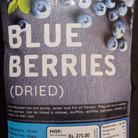 Blue Berries (Dried)