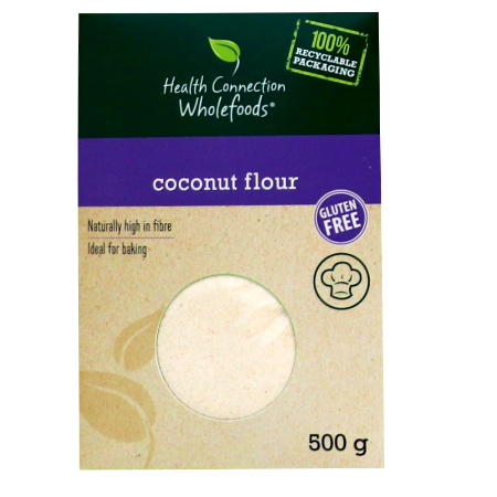 Coconut Flour - Health Connection Wholefoods - 500g 