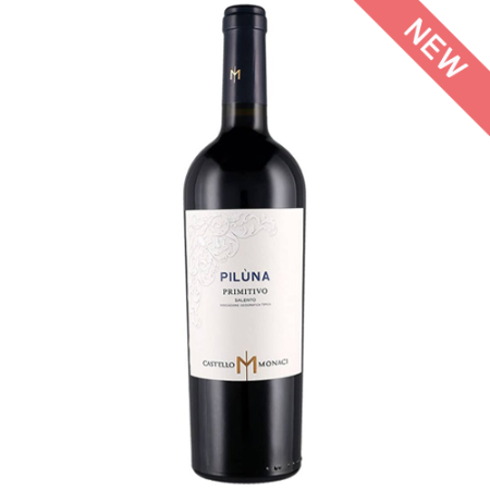 Piluna Primitivo Salento Castello Monaci Puglia, Italy 750ml