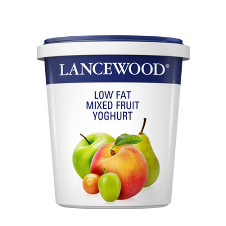Yoghurt Mixed Fruit Low Fat - Lancewood (1 kg) 