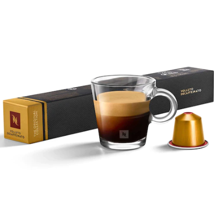 Nespresso Volluto Decaffeinated Coffee Capsules x10