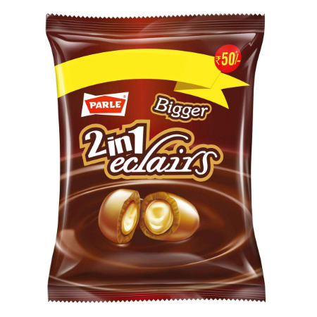 Parle Bigger 2-In-1 Eclairs