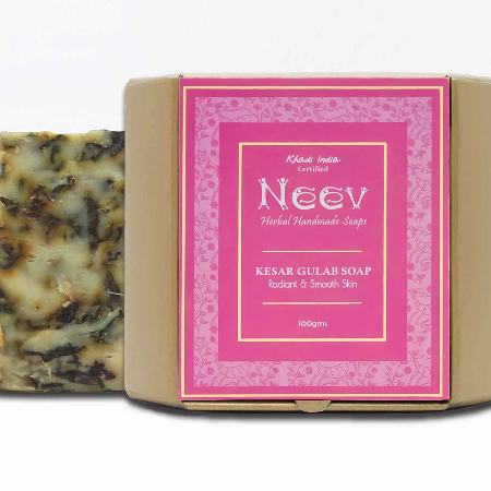Kesar Gulab Soap For a Radiant and Smooth Skin