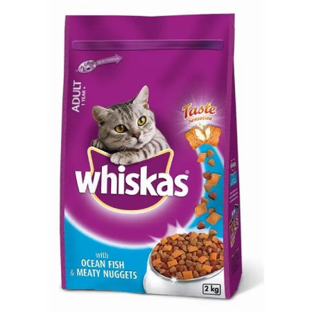 Whiskas Ocean Fish & Meaty Nuggets Adult Cat Food (2kg)