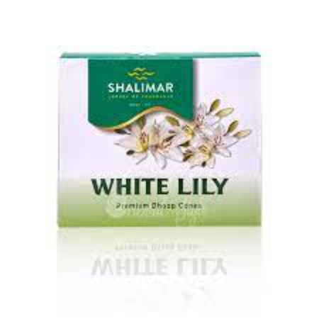 Shalimar White Lily Dhoop Cones