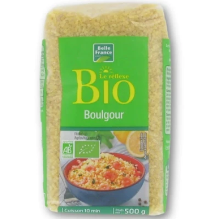 Belle France Organic Bulger Wheat 500g
