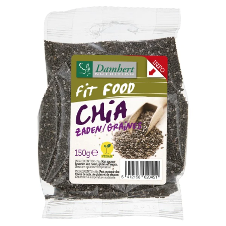 Damhert Nutrition Chia Seeds 150g