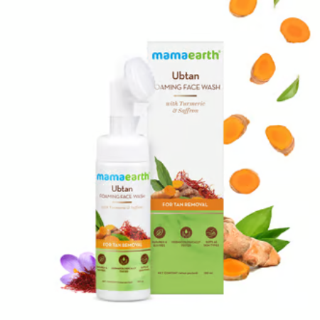 Mama Earth Ubtan Foaming Face Wash