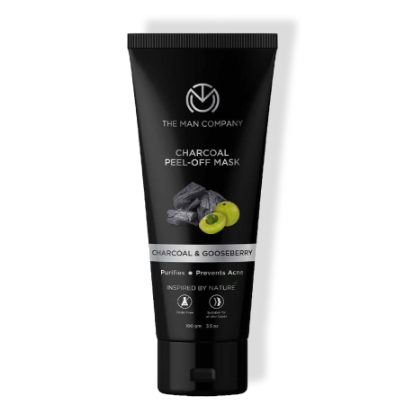 The Man Company Charcoal Peel Off Mask