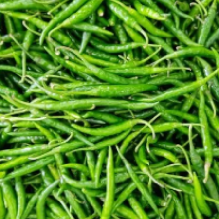 Green Chillies - Natural .