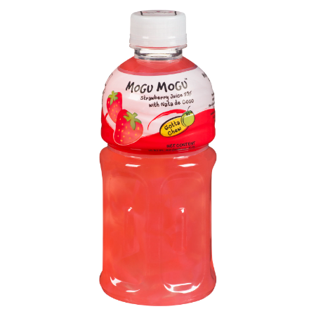 Mogu Mogu Strawberry Juice 