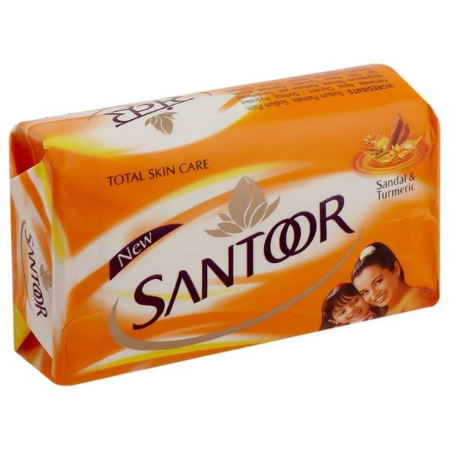 Santoor Total Skin Care (Sandal & Turmeric)4*1